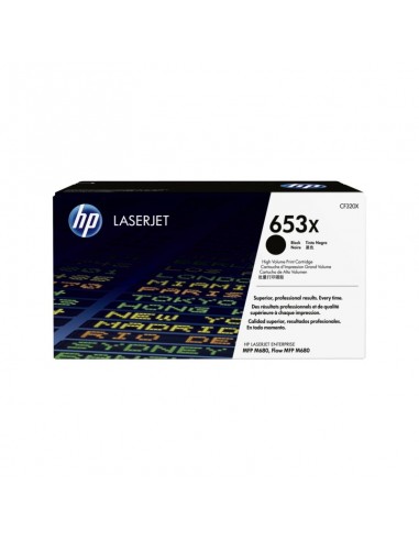 CF320X - HP 653 High Yield NOIR Original LaserJet TONER with Color Sphere Technology (CF320X)