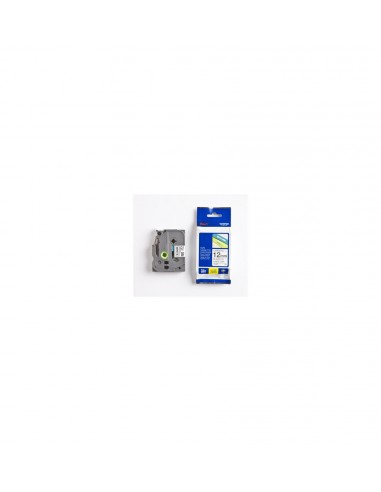 BROTHER Ruban Noir - Blanc 12mm (TZE231)