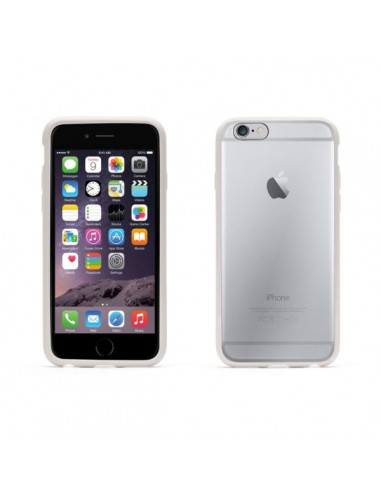 Coque de protection pour iPhone 6/6s Blanc/Transparent
