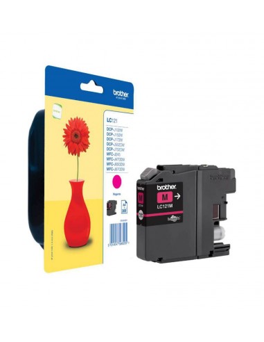 Brother LC-121M Magenta cartouche d'encre