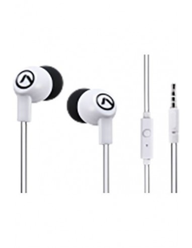 Ecouteurs AMPLIFY /Micro /Blanc-Noir