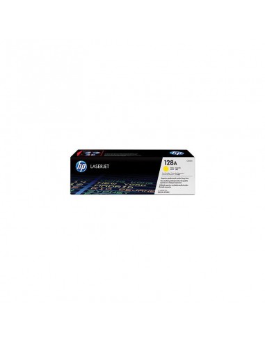 Cartouche d'encre jaune HP LaserJet 128A (CE322A)