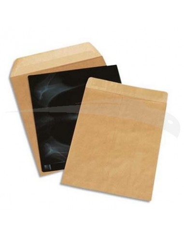 250 POCHETTES RADIOGRAPHIQUE KRAFT - DIRECTO - 90g - 310 x 410 mm