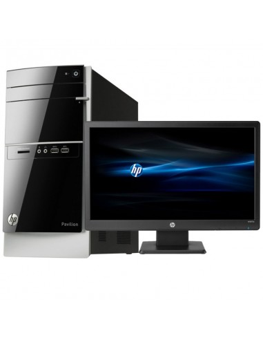 Ordinateur de bureau HP Pavilion 500-530nkm avec écran HP LED W2072a 20 pouces (L0W59EA)