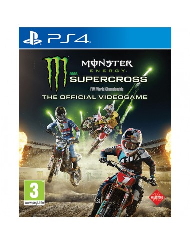 Jeu Monster Energy Supercross PS4