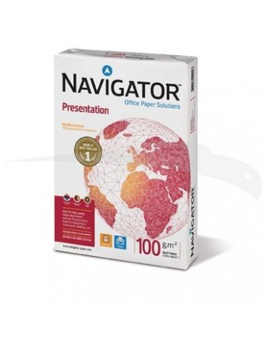 RAMETTE DE PAPIER BLANC NAVIGATOR A4 100 G 500 FEUILLES LOT DE 5