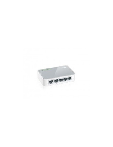 TP-LINK TL-SF1005D - 5-port 10/100M mini Desktop Switch, 5 10/100M RJ45 ports, Plastic cas