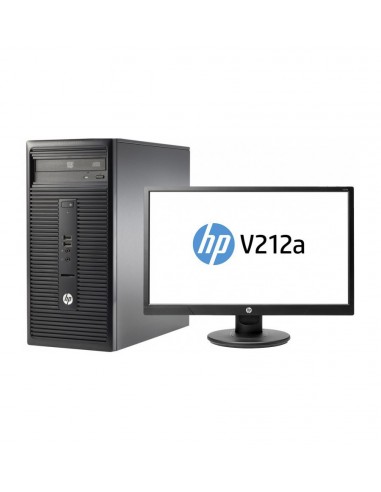 HP 280G1 MT i3-4160 4GB 500GBFreeDos + Ecran 20,7\" 1 Yr Wty (P5J43EA)